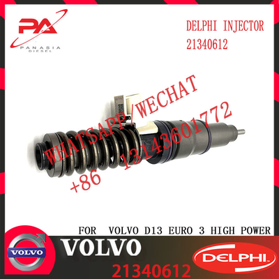 4 Pin Excavator D13 Diesel Inyector Common Rail Injector 21340612 Bebe4d24002 Injector For Renault Trucks V-O-L-V Fh12 12.
