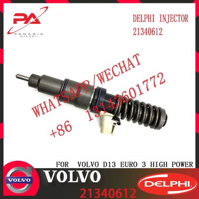 4 Pin Excavator D13 Diesel Inyector Common Rail Injector 21340612 Bebe4d24002 Injector For Renault Trucks V-O-L-V Fh12 12.