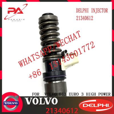 4 Pin Excavator D13 Diesel Inyector Common Rail Injector 21340612 Bebe4d24002 Injector For Renault Trucks V-O-L-V Fh12 12.