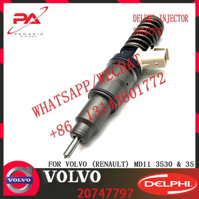 common rail injector 20747797 BEBE4D12001 21582101 injector for V-O-L-V D9B D11B1-A MP diesel fuel injector nozzle 2074779