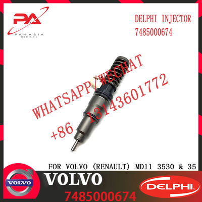Common Rail Diesel Fuel Injector 21582101 BEBE4D12201 7485000674 for V-O-L-V (RENAULT) MD11