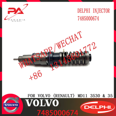 Common Rail Diesel Fuel Injector 21582101 BEBE4D12201 7485000674 for V-O-L-V (RENAULT) MD11