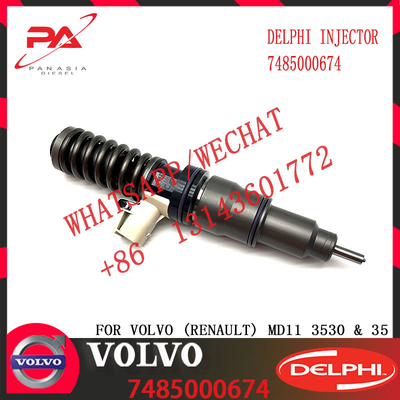 Common Rail Diesel Fuel Injector 21582101 BEBE4D12201 7485000674 for V-O-L-V (RENAULT) MD11