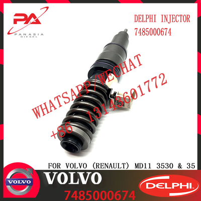 Common Rail Diesel Fuel Injector 21582101 BEBE4D12201 7485000674 for V-O-L-V (RENAULT) MD11