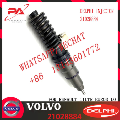 Diesel Fuel Injector 21028884 4 Pins Common Rail Fuel Injector BEBE4D20001 For RENAULT 11LTR EURO3 LO