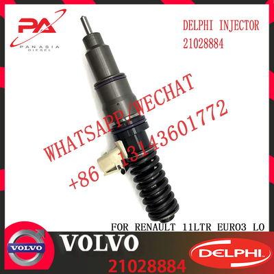 Diesel Fuel Injector 21028884 4 Pins Common Rail Fuel Injector BEBE4D20001 For RENAULT 11LTR EURO3 LO