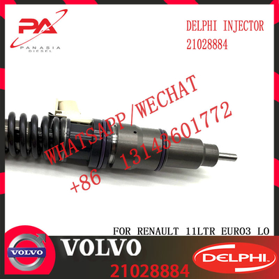 Diesel Fuel Injector 21028884 4 Pins Common Rail Fuel Injector BEBE4D20001 For RENAULT 11LTR EURO3 LO