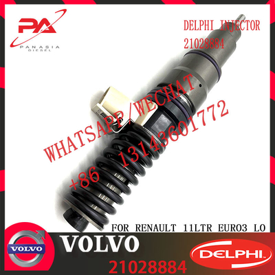 Diesel Fuel Injector 21028884 4 Pins Common Rail Fuel Injector BEBE4D20001 For RENAULT 11LTR EURO3 LO