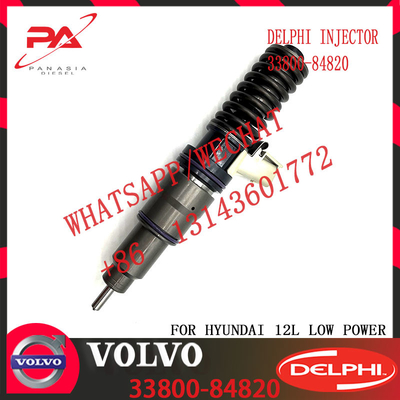 Diesel Injector 33800 84820, 33800-84820, 3380084820, 21306407 BEBE4D19002 for Hyundai D6CC engine