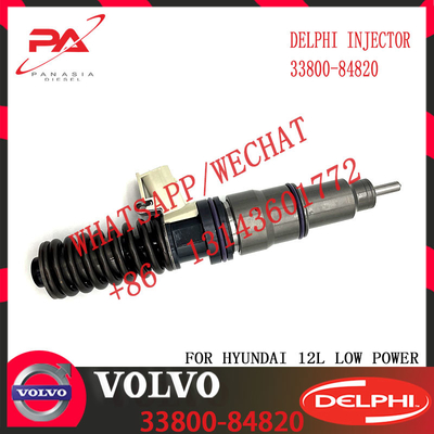 Diesel Injector 33800 84820, 33800-84820, 3380084820, 21306407 BEBE4D19002 for Hyundai D6CC engine