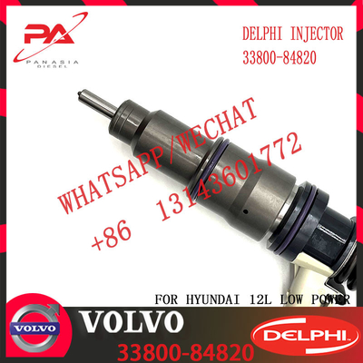 Diesel Injector 33800 84820, 33800-84820, 3380084820, 21306407 BEBE4D19002 for Hyundai D6CC engine