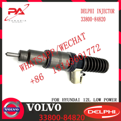Diesel Injector 33800 84820, 33800-84820, 3380084820, 21306407 BEBE4D19002 for Hyundai D6CC engine