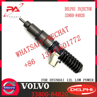 Diesel Injector 33800 84820, 33800-84820, 3380084820, 21306407 BEBE4D19002 for Hyundai D6CC engine