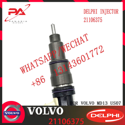 4 PINS Fuel Common Rail Injector 21106375 for V-O-L-V MD13 US07 with 10 MM BORE L280TBE