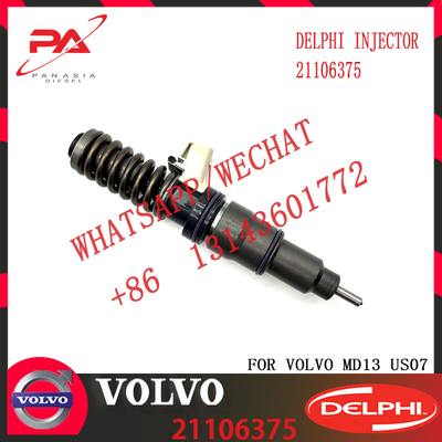 4 PINS Fuel Common Rail Injector 21106375 for V-O-L-V MD13 US07 with 10 MM BORE L280TBE