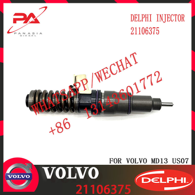 4 PINS Fuel Common Rail Injector 21106375 for V-O-L-V MD13 US07 with 10 MM BORE L280TBE