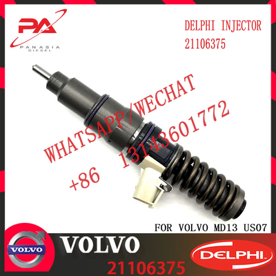 4 PINS Fuel Common Rail Injector 21106375 for V-O-L-V MD13 US07 with 10 MM BORE L280TBE