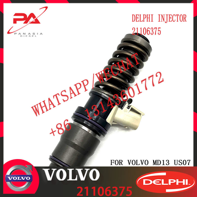 4 PINS Fuel Common Rail Injector 21106375 for V-O-L-V MD13 US07 with 10 MM BORE L280TBE