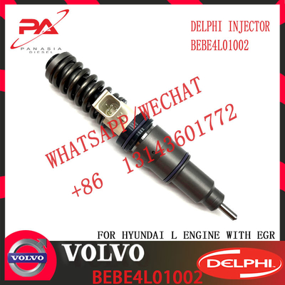 BEBE4L01102 Diesel Fuel Injector BEBE4L01002 For HYUNDAI L Engine Parts 33800-84710 Repair Kit