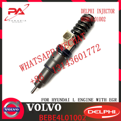 BEBE4L01102 Diesel Fuel Injector BEBE4L01002 For HYUNDAI L Engine Parts 33800-84710 Repair Kit