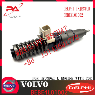 BEBE4L01102 Diesel Fuel Injector BEBE4L01002 For HYUNDAI L Engine Parts 33800-84710 Repair Kit