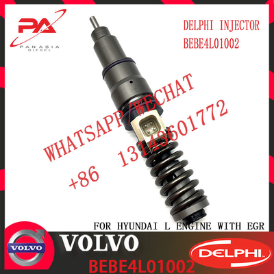 BEBE4L01102 Diesel Fuel Injector BEBE4L01002 For HYUNDAI L Engine Parts 33800-84710 Repair Kit