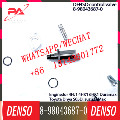 Control Valve Regulator SCV valve 8-98043687-0 for 4HJ1 4HK1 6HK1 Duramax Toyota Dnya S05D,Isuzu D-Max