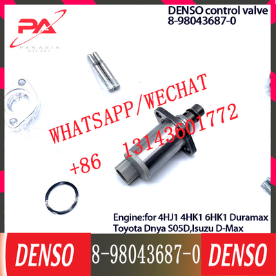 Control Valve Regulator SCV valve 8-98043687-0 for 4HJ1 4HK1 6HK1 Duramax Toyota Dnya S05D,Isuzu D-Max