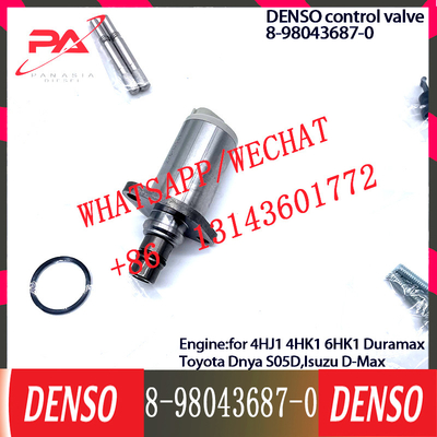 Control Valve Regulator SCV valve 8-98043687-0 for 4HJ1 4HK1 6HK1 Duramax Toyota Dnya S05D,Isuzu D-Max