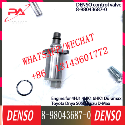 Control Valve Regulator SCV valve 8-98043687-0 for 4HJ1 4HK1 6HK1 Duramax Toyota Dnya S05D,Isuzu D-Max
