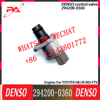 DENSO Control Valve 294200-0360 Regulator SCV valve 294200-0360 For TOYOTA HILUX IKD-FTV