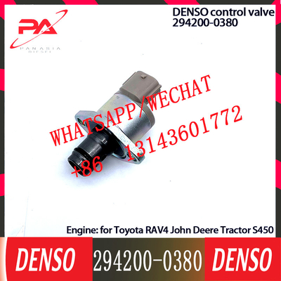 DENSO Control Valve 294200-0380 Regulator SCV valve 294200-0380 for Toyota RAV4  Tractor S450