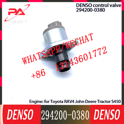 DENSO Control Valve 294200-0380 Regulator SCV valve 294200-0380 for Toyota RAV4  Tractor S450