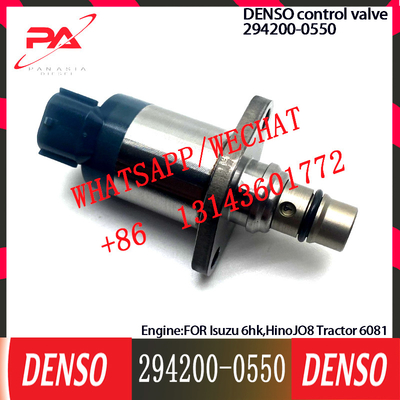 DENSO Control Valve 294200-0550 Regulator SCV valve 294200-0550 FOR Isuzu 6hk,HinoJO8 Tractor 6081T