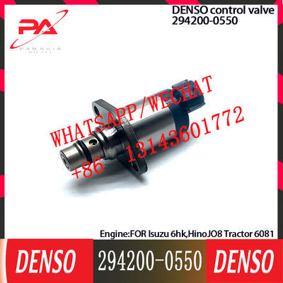 DENSO Control Valve 294200-0550 Regulator SCV valve 294200-0550 FOR Isuzu 6hk,HinoJO8 Tractor 6081T