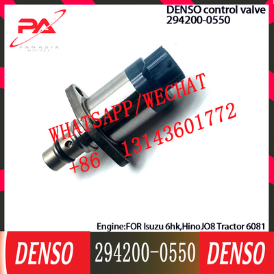 DENSO Control Valve 294200-0550 Regulator SCV valve 294200-0550 FOR Isuzu 6hk,HinoJO8 Tractor 6081T