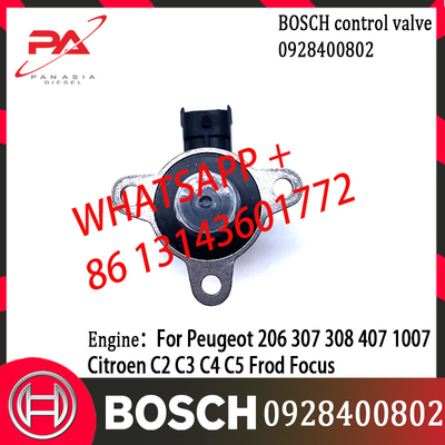 BOSCH Metering Solenoid Valve 0928400802 Applicable To Peugeot 206 307 308 407 1007 Citroen C2 C3 C4 C5 Frod Focus