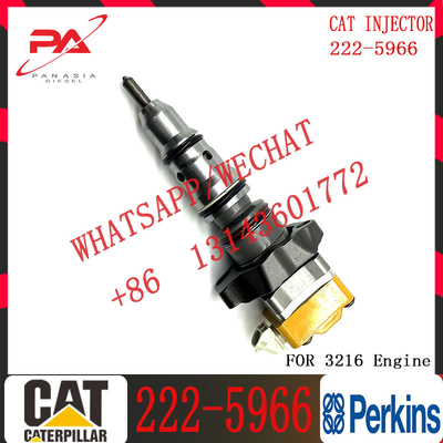 Diesel engine fuel injector 222-5966 2225966 diesel injector assembly fuel injection spare parts 222-5966