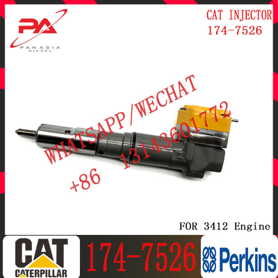 Diesel Engine Fuel Injector Excavator Accessories Diesel Motor Parts 1747526 174-7526 for C-A-Terpillar C-A-T 3412E 651E 657