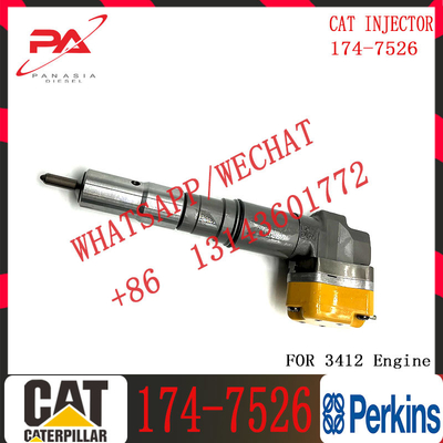 Diesel Engine Fuel Injector Excavator Accessories Diesel Motor Parts 1747526 174-7526 for C-A-Terpillar C-A-T 3412E 651E 657