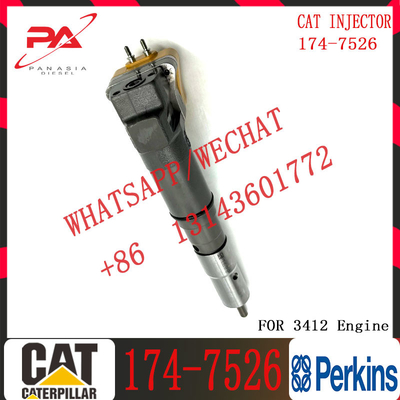 Diesel Engine Fuel Injector Excavator Accessories Diesel Motor Parts 1747526 174-7526 for C-A-Terpillar C-A-T 3412E 651E 657