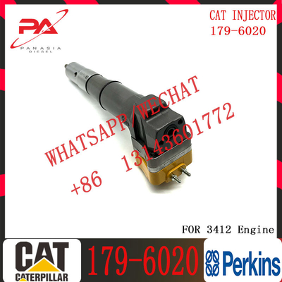 For 3412E Engine diesel fuel Injector 174-7528 20R-4148 179-6020 or excavator 3412E injector 179-6020 For 3412E Engine