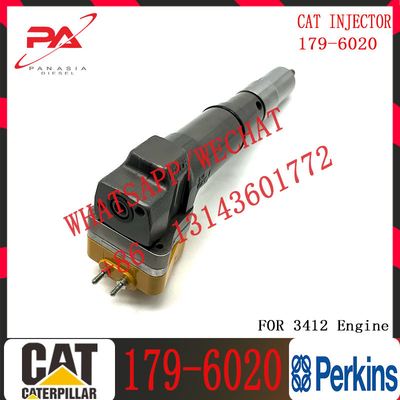 For 3412E Engine diesel fuel Injector 174-7528 20R-4148 179-6020 or excavator 3412E injector 179-6020 For 3412E Engine