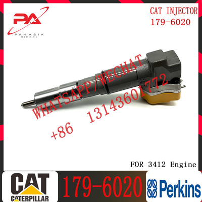For 3412E Engine diesel fuel Injector 174-7528 20R-4148 179-6020 or excavator 3412E injector 179-6020 For 3412E Engine