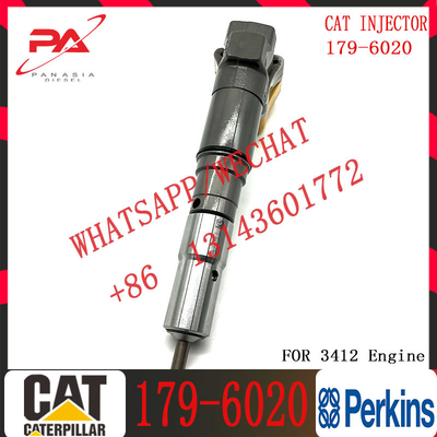 For 3412E Engine diesel fuel Injector 174-7528 20R-4148 179-6020 or excavator 3412E injector 179-6020 For 3412E Engine
