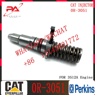 4P9075 Excavator Injecytor Common Rail Engine Diesel Fuel Injectors Nozzles 4P9075 3508 3512 3516 0R-3051 For C-A-Terpilla