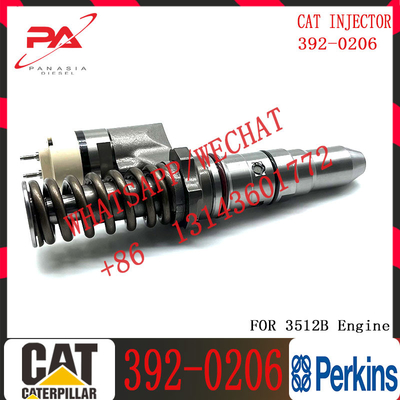 C-A-T 3508B 3512B 3516B 3512C 3516C Engine Injector diesel common Rail Fuel Injector 392-0206 20R-1270 for C-A-Terpillar 392