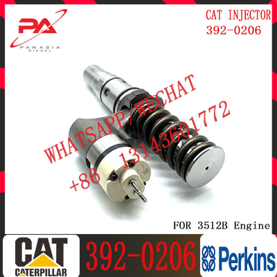 C-A-T 3508B 3512B 3516B 3512C 3516C Engine Injector diesel common Rail Fuel Injector 392-0206 20R-1270 for C-A-Terpillar 392