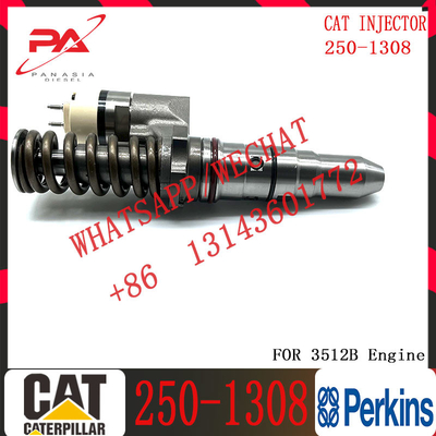 C-A-T 3512B 3516B Engine Injector diesel common Rail Fuel Injector 250-1308 10R-1280 for C-A-Terpillar