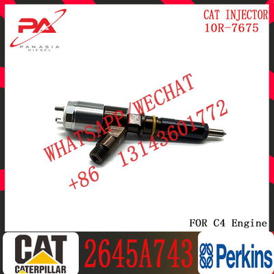 Diesel engine fuel injector 321-0990 2645A743 for 321D excavators engine diesel C6.6 injector